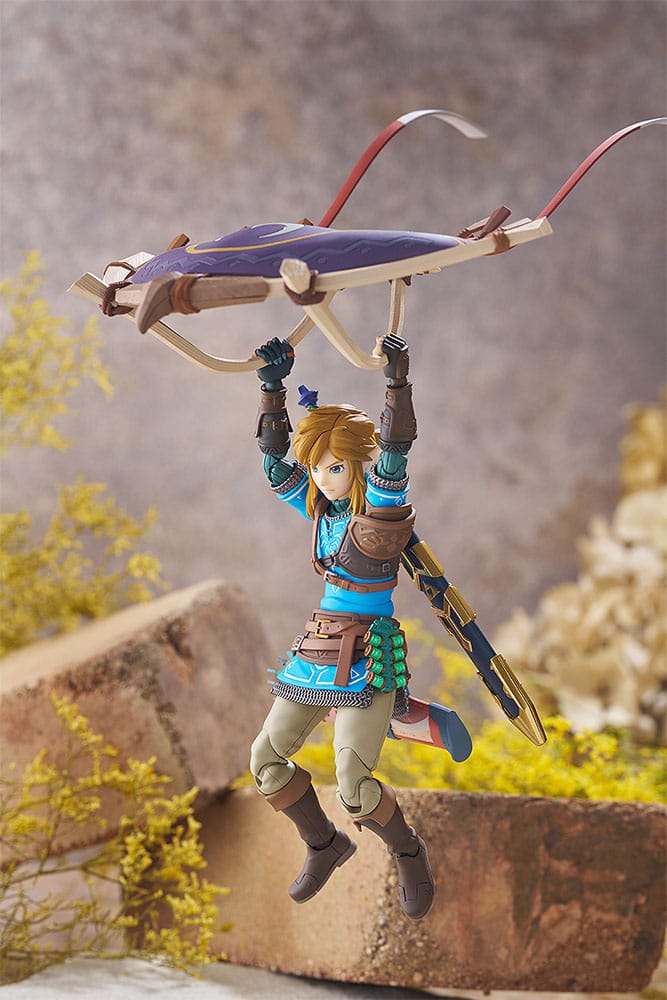 The Legend of Zelda Tears of the Kingdom Figma Action Figure Link Tears of the Kingdom Ver. DX Edition 15cm - Action Figures - Good Smile Company - Hobby Figures UK