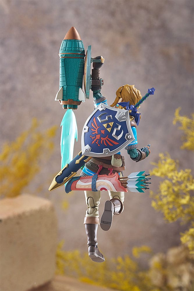 The Legend of Zelda Tears of the Kingdom Figma Action Figure Link Tears of the Kingdom Ver. DX Edition 15cm - Action Figures - Good Smile Company - Hobby Figures UK