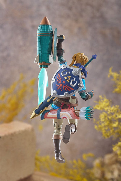 The Legend of Zelda Tears of the Kingdom Figma Action Figure Link Tears of the Kingdom Ver. DX Edition 15cm - Action Figures - Good Smile Company - Hobby Figures UK