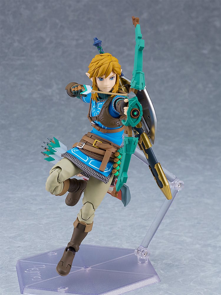 The Legend of Zelda Tears of the Kingdom Figma Action Figure Link Tears of the Kingdom Ver. DX Edition 15cm - Action Figures - Good Smile Company - Hobby Figures UK