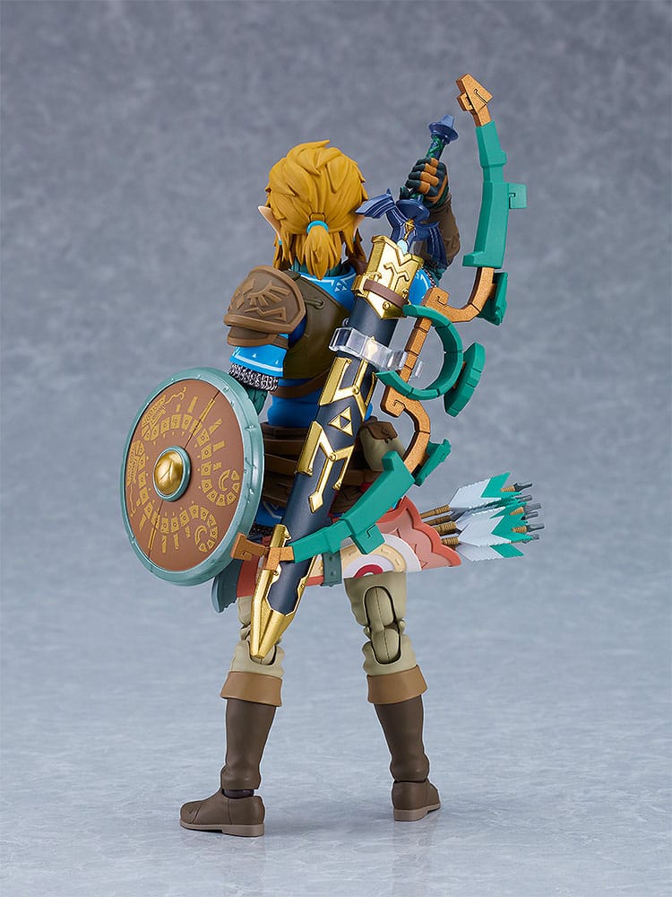 The Legend of Zelda Tears of the Kingdom Figma Action Figure Link Tears of the Kingdom Ver. DX Edition 15cm - Action Figures - Good Smile Company - Hobby Figures UK