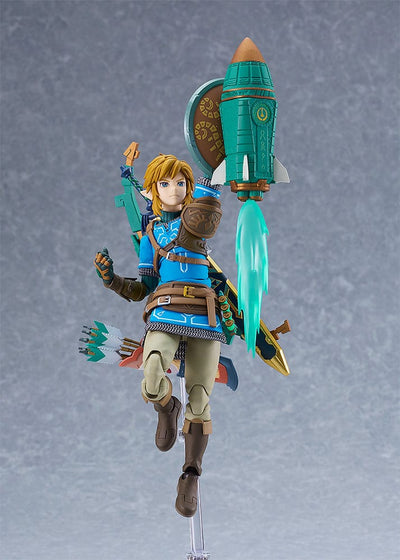 The Legend of Zelda Tears of the Kingdom Figma Action Figure Link Tears of the Kingdom Ver. DX Edition 15cm - Action Figures - Good Smile Company - Hobby Figures UK