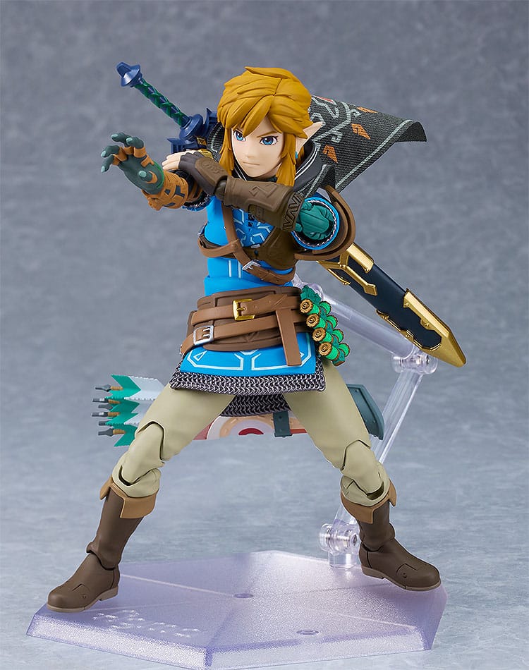 The Legend of Zelda Tears of the Kingdom Figma Action Figure Link Tears of the Kingdom Ver. DX Edition 15cm - Action Figures - Good Smile Company - Hobby Figures UK