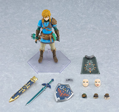 The Legend of Zelda Tears of the Kingdom Figma Action Figure Link Tears of the Kingdom Ver. 15cm - Action Figures - Good Smile Company - Hobby Figures UK