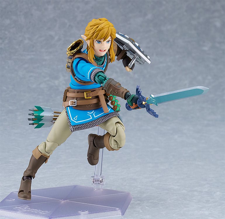 The Legend of Zelda Tears of the Kingdom Figma Action Figure Link Tears of the Kingdom Ver. 15cm - Action Figures - Good Smile Company - Hobby Figures UK