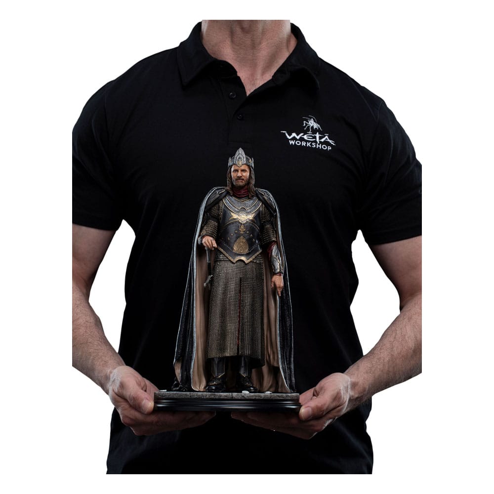 The Lord of the Rings Statue 1/6 King Aragorn (Classic Series) 34cm - Scale Statue - Weta Workshop - Hobby Figures UK