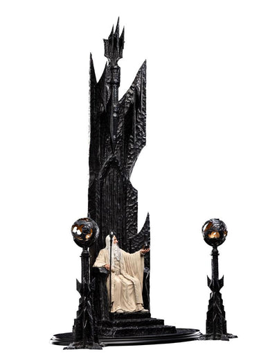 The Lord of the Rings Statue 1/6 Saruman the White on Throne 110cm - Scale Statue - Weta Workshop - Hobby Figures UK