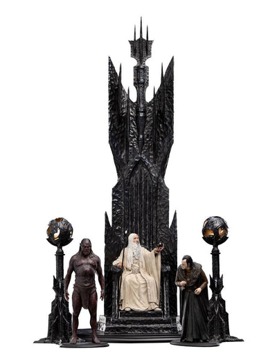 The Lord of the Rings Statue 1/6 Saruman the White on Throne 110cm - Scale Statue - Weta Workshop - Hobby Figures UK