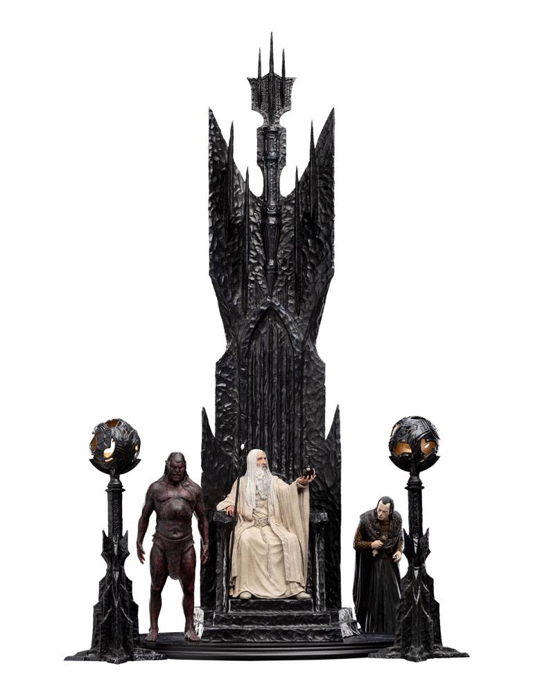 The Lord of the Rings Statue 1/6 Saruman the White on Throne 110cm - Scale Statue - Weta Workshop - Hobby Figures UK