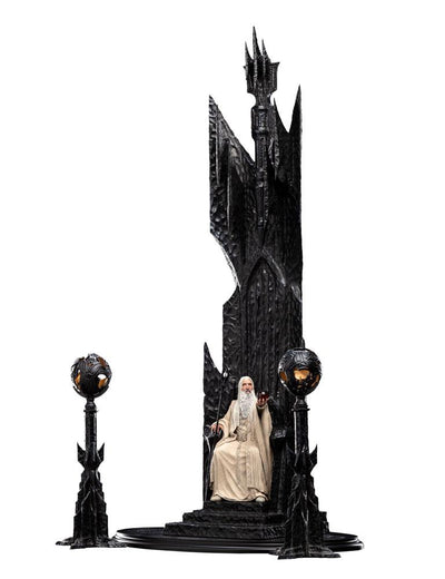 The Lord of the Rings Statue 1/6 Saruman the White on Throne 110cm - Scale Statue - Weta Workshop - Hobby Figures UK