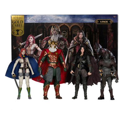 The Lord of the Rings: The War of the Rohirrim Action Figures 4-Pack 10cm - Action Figures - McFarlane Toys - Hobby Figures UK