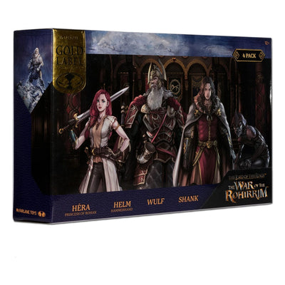 The Lord of the Rings: The War of the Rohirrim Action Figures 4-Pack 10cm - Action Figures - McFarlane Toys - Hobby Figures UK