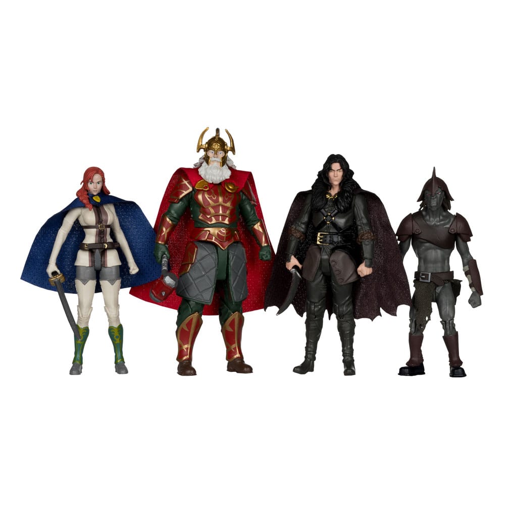 The Lord of the Rings: The War of the Rohirrim Action Figures 4-Pack 10cm - Action Figures - McFarlane Toys - Hobby Figures UK