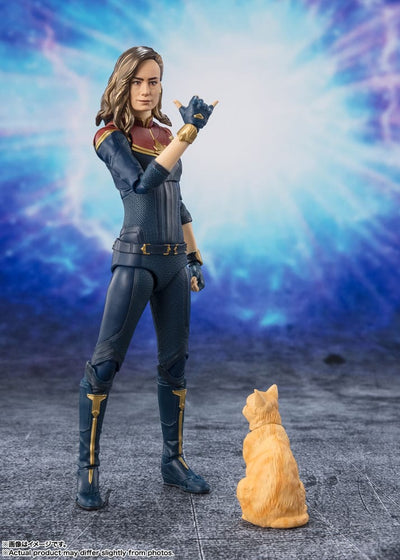 The Marvels S.H. Figuarts Action Figure Captain Marvel 15cm - Action Figures - Bandai Tamashii Nations - Hobby Figures UK