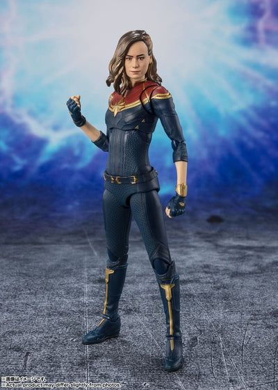 The Marvels S.H. Figuarts Action Figure Captain Marvel 15cm - Action Figures - Bandai Tamashii Nations - Hobby Figures UK