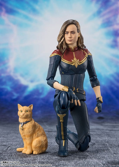 The Marvels S.H. Figuarts Action Figure Captain Marvel 15cm - Action Figures - Bandai Tamashii Nations - Hobby Figures UK
