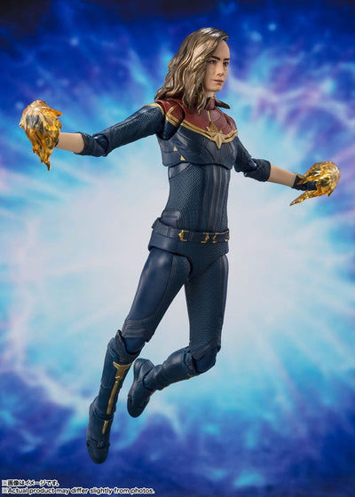 The Marvels S.H. Figuarts Action Figure Captain Marvel 15cm - Action Figures - Bandai Tamashii Nations - Hobby Figures UK