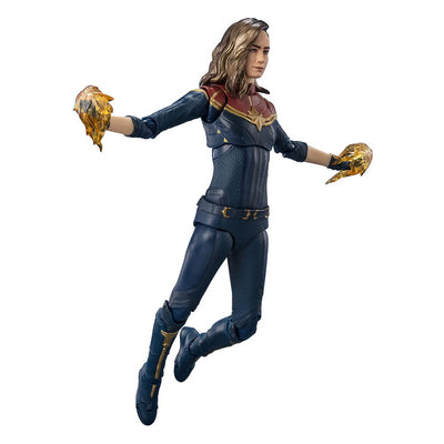 The Marvels S.H. Figuarts Action Figure Captain Marvel 15cm - Action Figures - Bandai Tamashii Nations - Hobby Figures UK