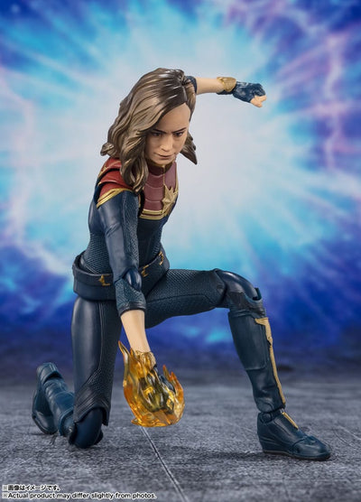 The Marvels S.H. Figuarts Action Figure Captain Marvel 15cm - Action Figures - Bandai Tamashii Nations - Hobby Figures UK