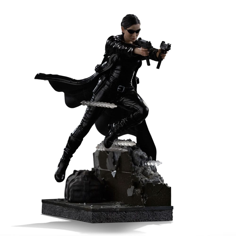 The Matrix Art Scale Statue 1/10 Trinity 22cm - Scale Statue - Iron Studios - Hobby Figures UK
