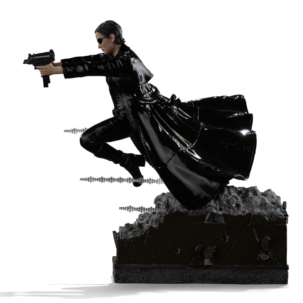 The Matrix Art Scale Statue 1/10 Trinity 22cm - Scale Statue - Iron Studios - Hobby Figures UK