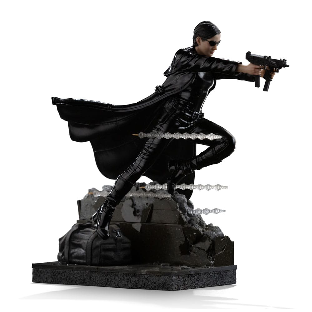 The Matrix Art Scale Statue 1/10 Trinity 22cm - Scale Statue - Iron Studios - Hobby Figures UK