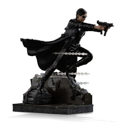 The Matrix Art Scale Statue 1/10 Trinity 22cm - Scale Statue - Iron Studios - Hobby Figures UK