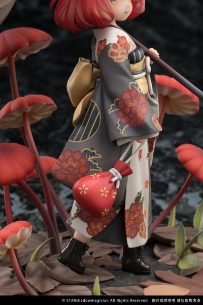 The Mushroom Girls PVC Statue 1/1 No.6 Marasmius Haematocephalus 23cm - Scale Statue - Reverse Studio - Hobby Figures UK