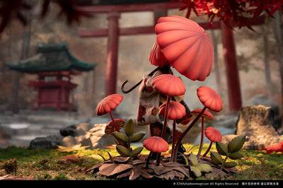 The Mushroom Girls PVC Statue 1/1 No.6 Marasmius Haematocephalus 23cm - Scale Statue - Reverse Studio - Hobby Figures UK