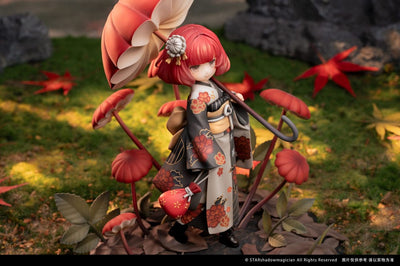 The Mushroom Girls PVC Statue 1/1 No.6 Marasmius Haematocephalus 23cm - Scale Statue - Reverse Studio - Hobby Figures UK