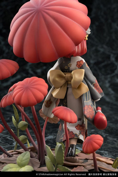 The Mushroom Girls PVC Statue 1/1 No.6 Marasmius Haematocephalus 23cm - Scale Statue - Reverse Studio - Hobby Figures UK