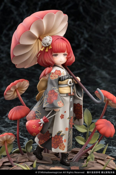 The Mushroom Girls PVC Statue 1/1 No.6 Marasmius Haematocephalus 23cm - Scale Statue - Reverse Studio - Hobby Figures UK