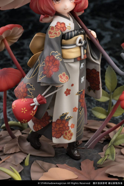The Mushroom Girls PVC Statue 1/1 No.6 Marasmius Haematocephalus 23cm - Scale Statue - Reverse Studio - Hobby Figures UK