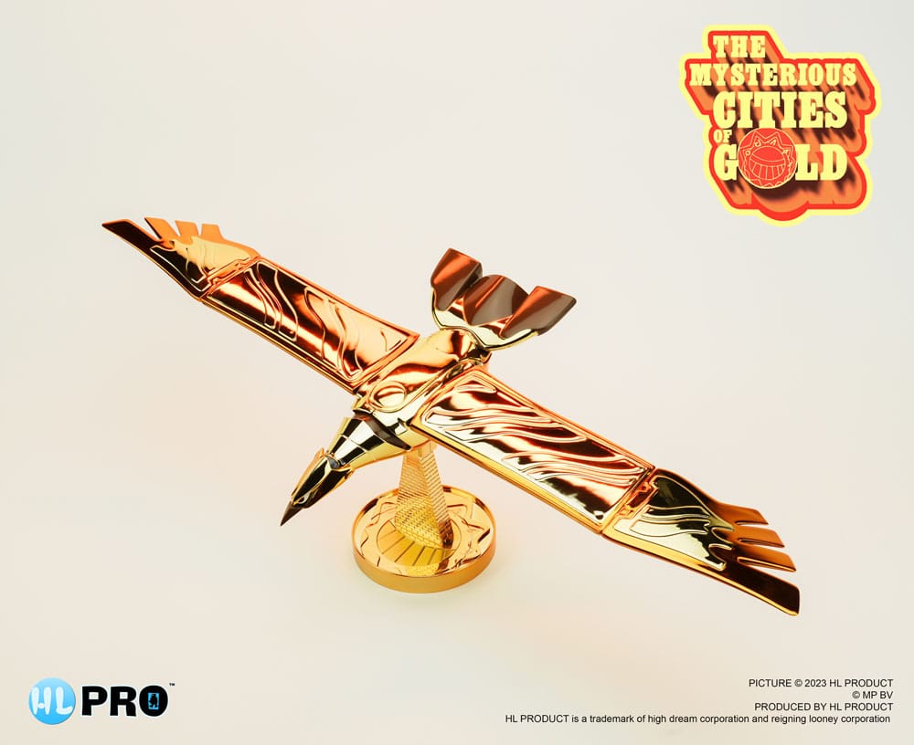 The-Mysterious-Cities-of-Gold-Diecast-Action-Figure-Metaltech-07S-The-Golden-Condor-17cm - Action Figures - HL-Pro - Hobby Figures UK