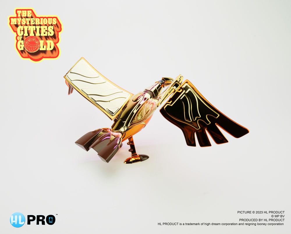 The-Mysterious-Cities-of-Gold-Diecast-Action-Figure-Metaltech-07S-The-Golden-Condor-17cm - Action Figures - HL-Pro - Hobby Figures UK