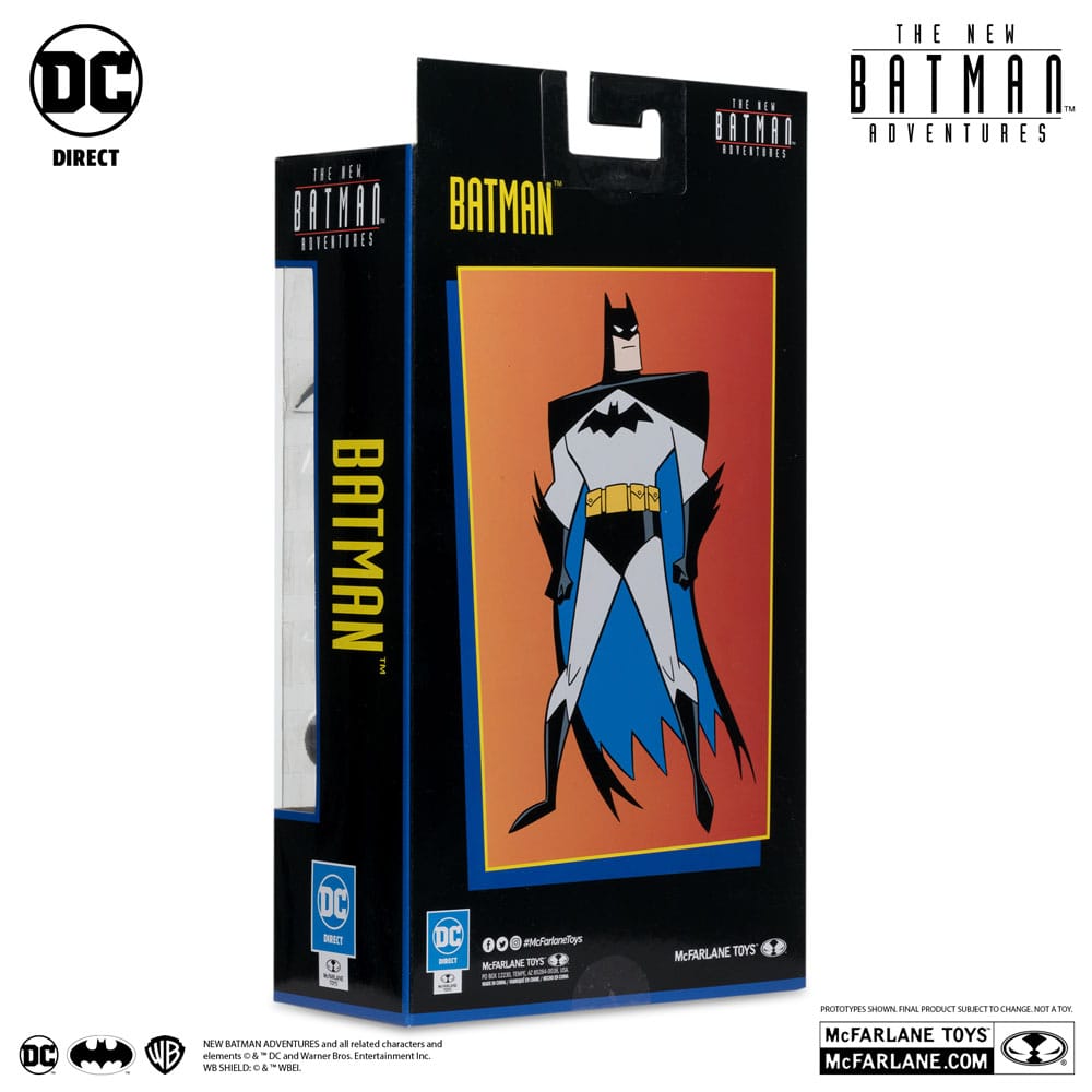The New Batman Adventure DC Multiverse Action Figure Batman (Silver) Platinum Edition 18cm - Action Figures - McFarlane Toys - Hobby Figures UK