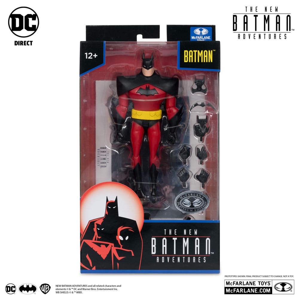 The New Batman Adventure DC Multiverse Action Figure Batman (Silver) Platinum Edition 18cm - Action Figures - McFarlane Toys - Hobby Figures UK