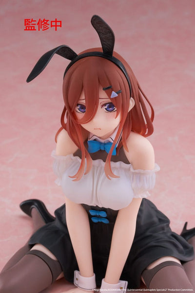 The Quintessential Quintuplets 3 PVC Statue Desktop Cute Figure Miku Nakano (Bunny Ver.) 13cm - Scale Statue - Taito Prize - Hobby Figures UK