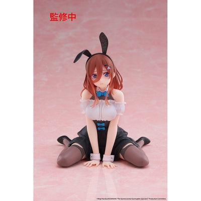 The Quintessential Quintuplets 3 PVC Statue Desktop Cute Figure Miku Nakano (Bunny Ver.) 13cm - Scale Statue - Taito Prize - Hobby Figures UK