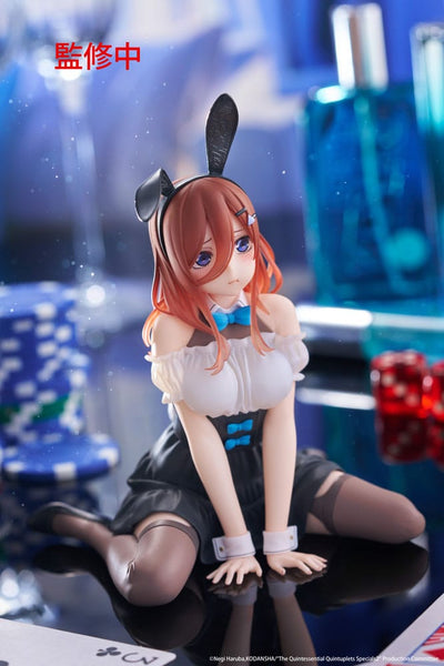 The Quintessential Quintuplets 3 PVC Statue Desktop Cute Figure Miku Nakano (Bunny Ver.) 13cm - Scale Statue - Taito Prize - Hobby Figures UK