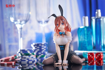 The Quintessential Quintuplets 3 PVC Statue Desktop Cute Figure Miku Nakano (Bunny Ver.) 13cm - Scale Statue - Taito Prize - Hobby Figures UK
