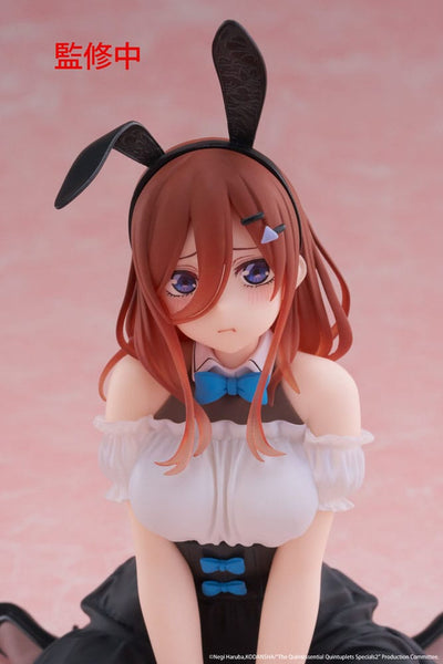 The Quintessential Quintuplets 3 PVC Statue Desktop Cute Figure Miku Nakano (Bunny Ver.) 13cm - Scale Statue - Taito Prize - Hobby Figures UK