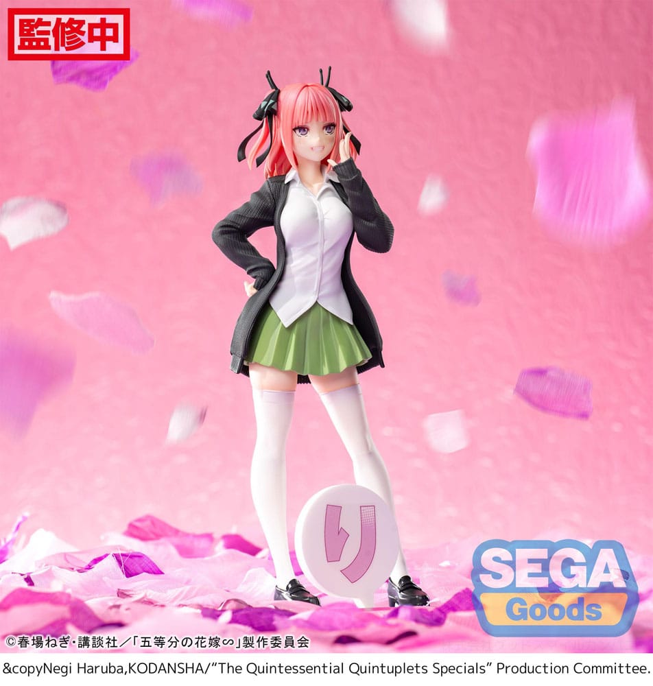 The Quintessential Quintuplets Luminasta PVC Statue Nino Nakano 20cm - Scale Statue - Sega - Hobby Figures UK