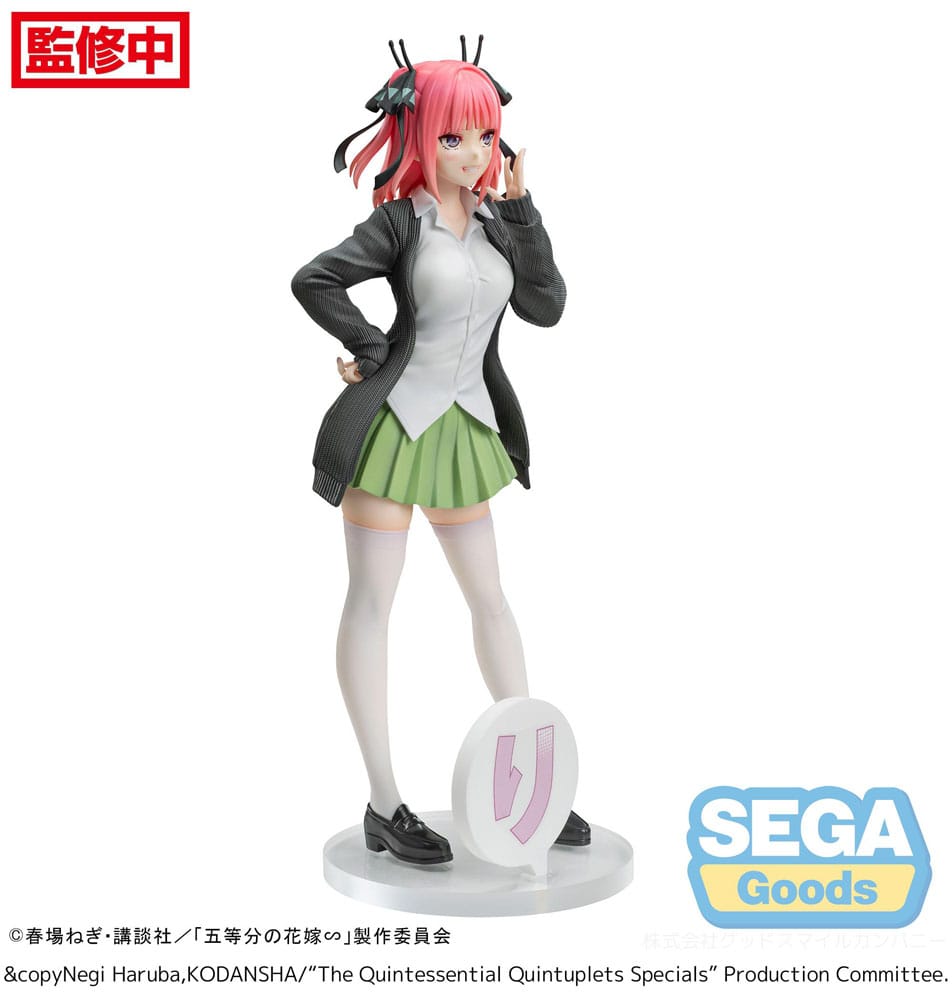 The Quintessential Quintuplets Luminasta PVC Statue Nino Nakano 20cm - Scale Statue - Sega - Hobby Figures UK