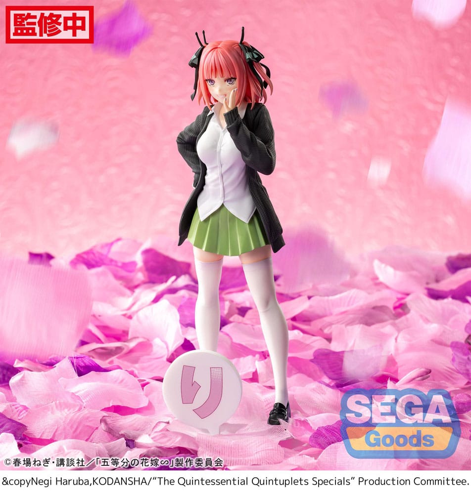 The Quintessential Quintuplets Luminasta PVC Statue Nino Nakano 20cm - Scale Statue - Sega - Hobby Figures UK