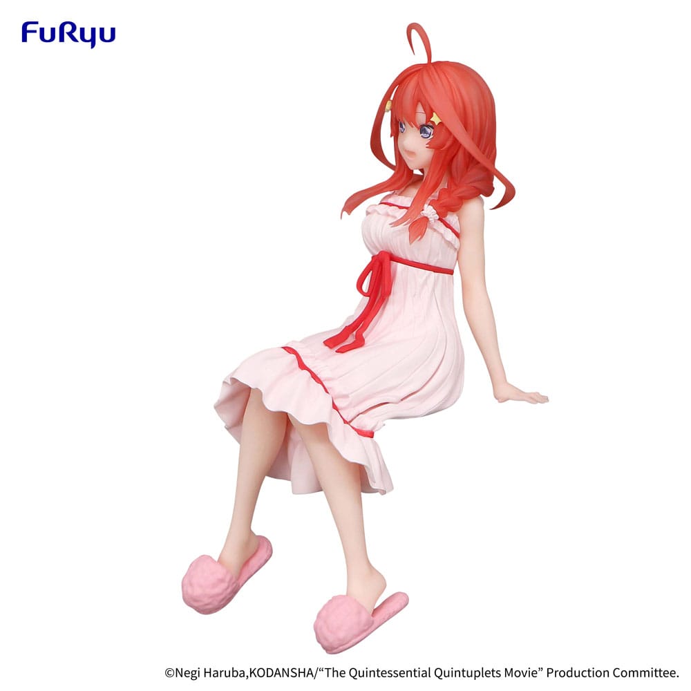 The-Quintessential-Quintuplets-Movie-Noodle-Stopper-PVC-Statue-Itsuki-Nakano-Loungewear-Ver.-16cm - Scale Statue - Furyu - Hobby Figures UK