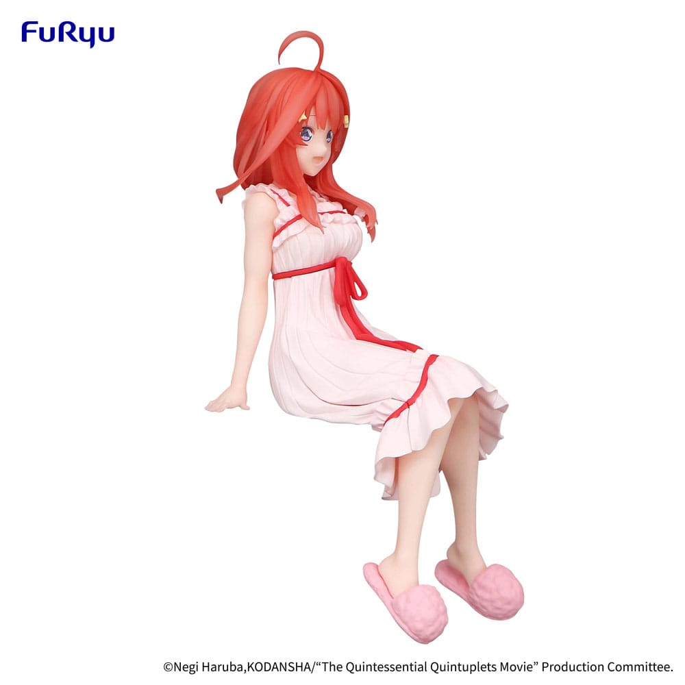 The-Quintessential-Quintuplets-Movie-Noodle-Stopper-PVC-Statue-Itsuki-Nakano-Loungewear-Ver.-16cm - Scale Statue - Furyu - Hobby Figures UK