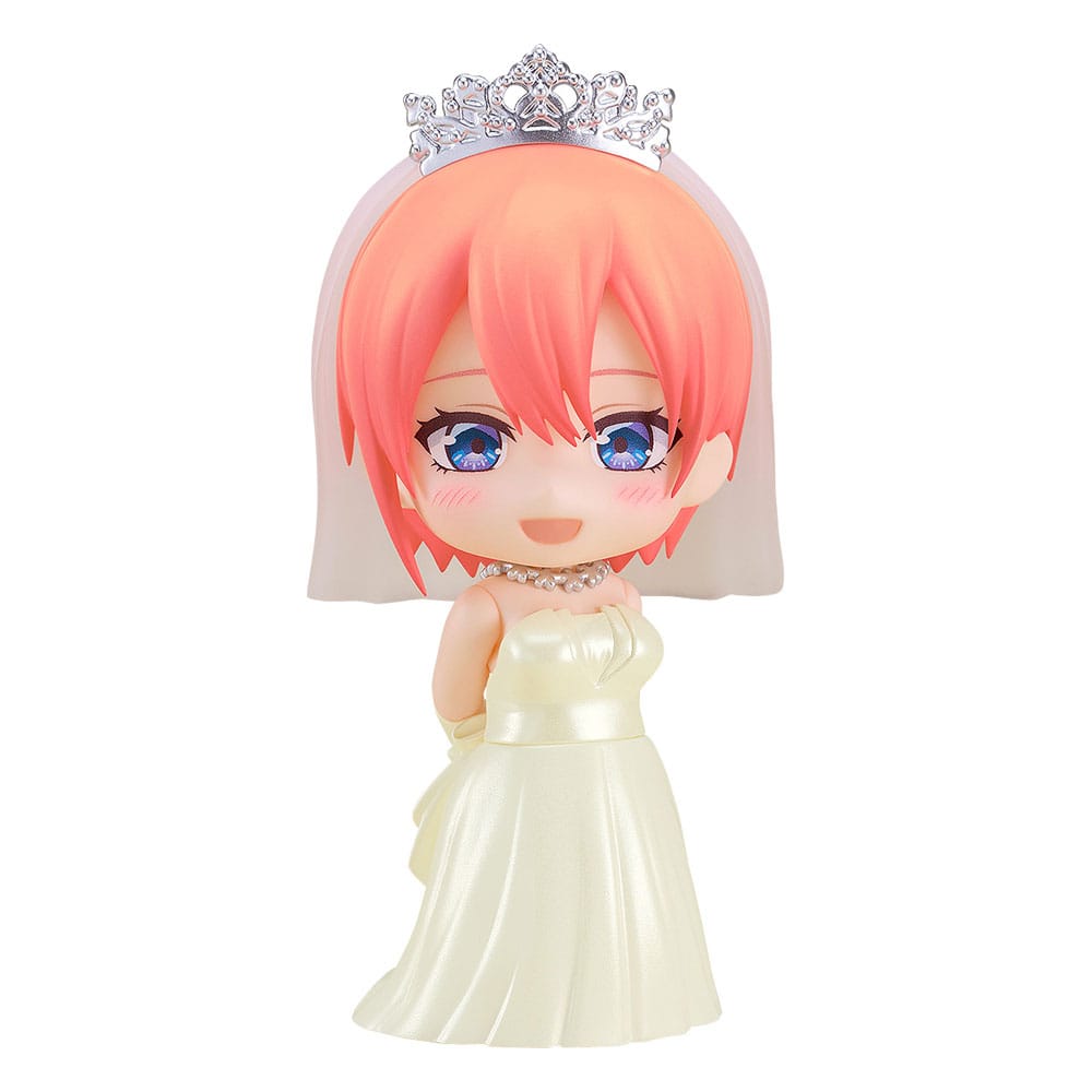 The Quintessential Quintuplets Nendoroid Action Figure Ichika Nakano: Wedding Dress Ver. 10cm - Mini Figures - Good Smile Company - Hobby Figures UK