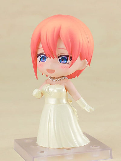 The Quintessential Quintuplets Nendoroid Action Figure Ichika Nakano: Wedding Dress Ver. 10cm - Mini Figures - Good Smile Company - Hobby Figures UK