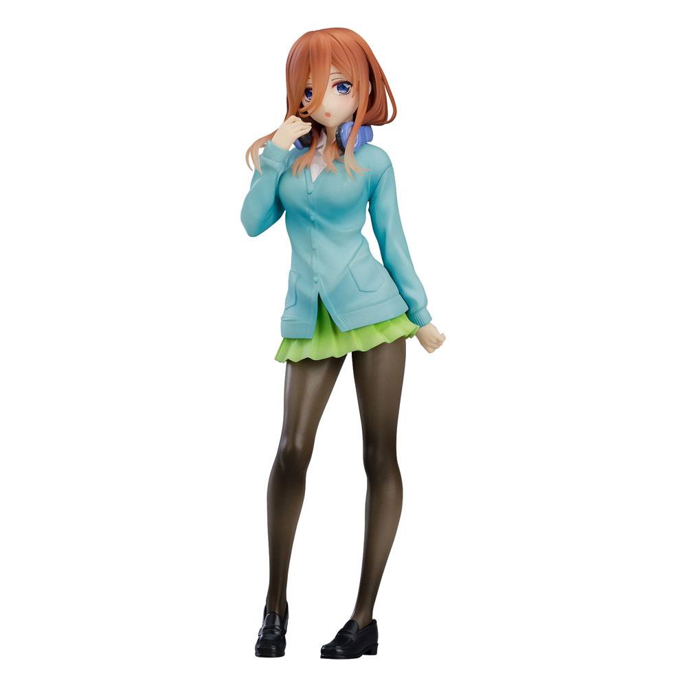 The Quintessential Quintuplets Pop Up Parade PVC Statue Miku Nakano 1.5 17cm - Scale Statue - Good Smile Company - Hobby Figures UK